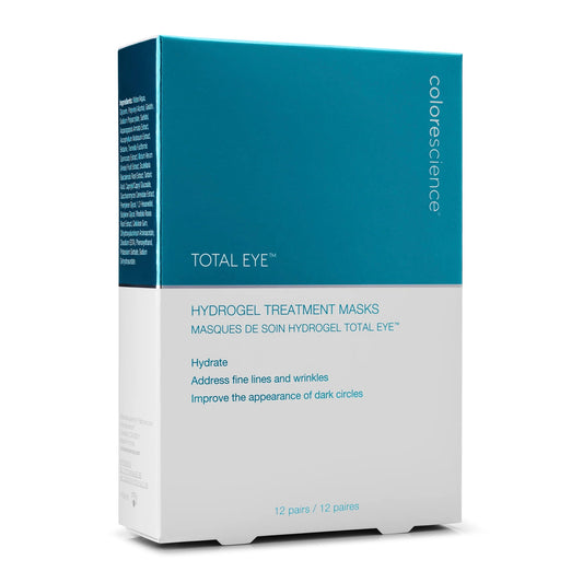 COLRESCIENCE TOTAL EYE HYDROGEL TREATMENT MASKS (12PK)